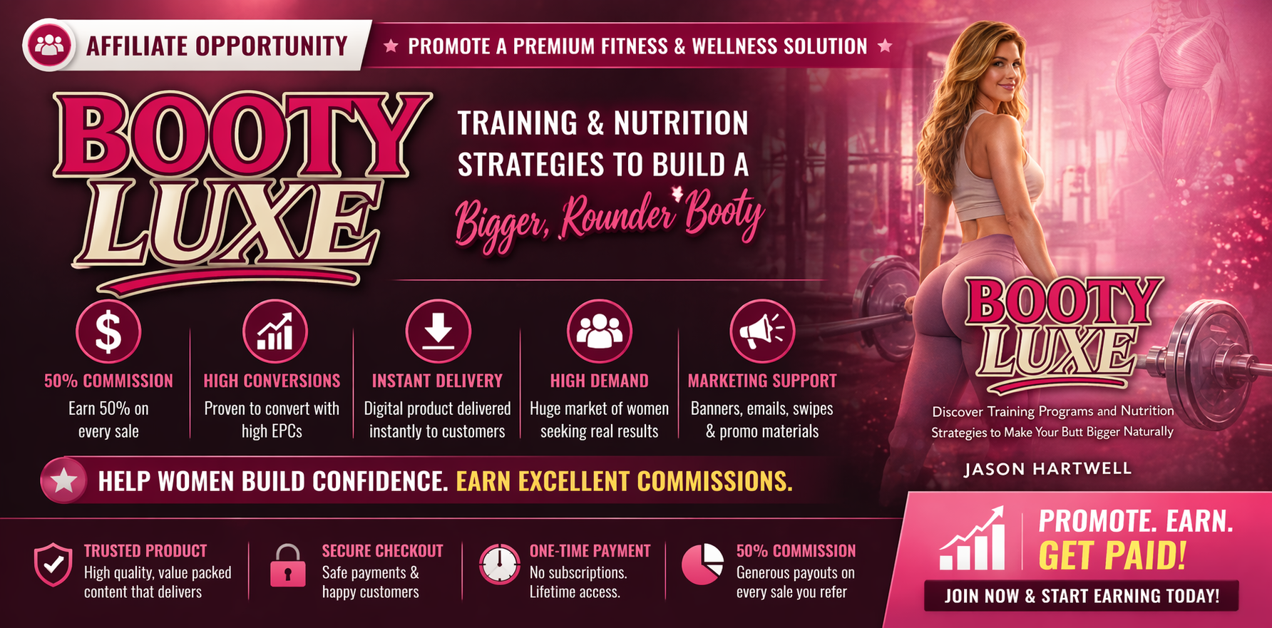 Why Booty Luxe a High-Converting Affiliate Offer in the Body Transformation Niche.