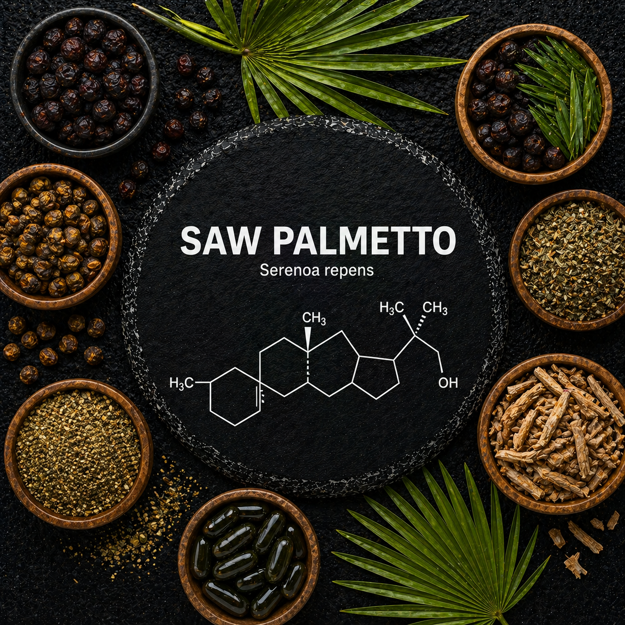 Saw Palmetto for Boosting Testosterone