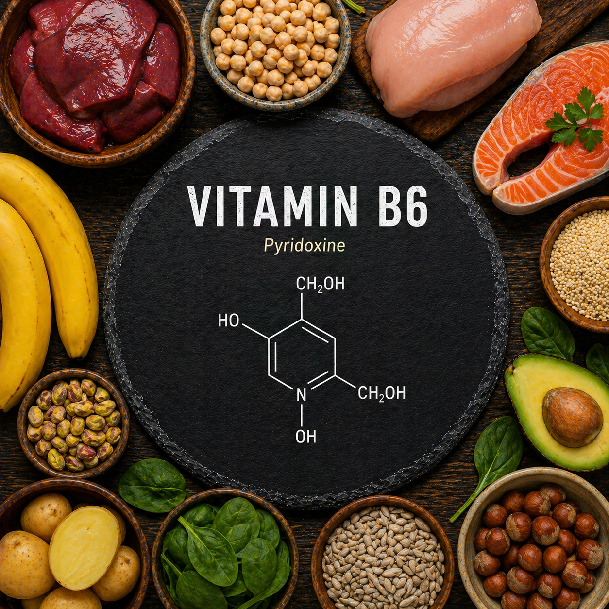 Vitamin B6 for Testosterone Imbalance