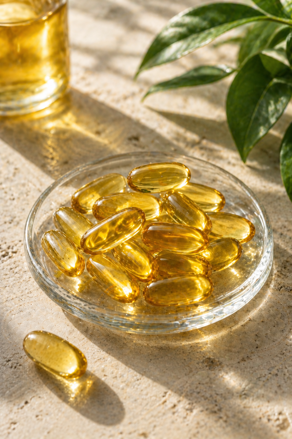 Vitamin D3 softgel capsules for hair follicle health